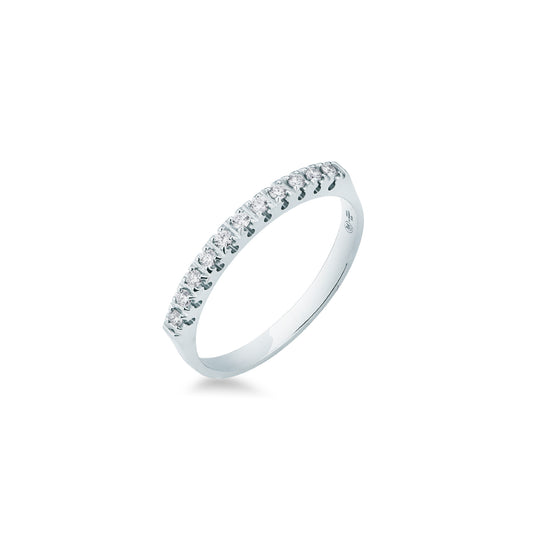Anello in ORO BIANCO E DIAMANTI - DS81/EI20