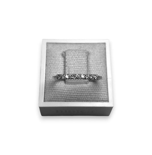 Anello veretta in ORO E DIAMANTI - ANK0015B02