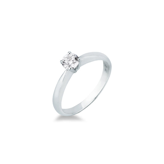 Anello in ORO BIANCO E DIAMANTE LF462/50