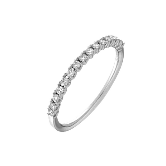 Anello in ORO BIANCO E DIAMANTI - Z547/EM10