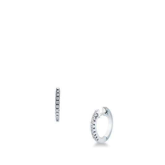 Orecchini in ORO BIANCO E DIAMANTI Z576/20